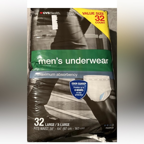 CVS Underwear & Socks Cvs Health Adjustable Adult Underwear Poshmark